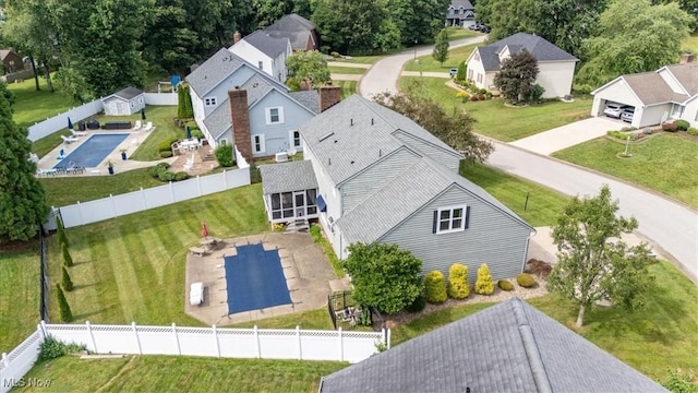 1103 Greenmont Cir, Vienna, WV 26105 - aerial view of residential area