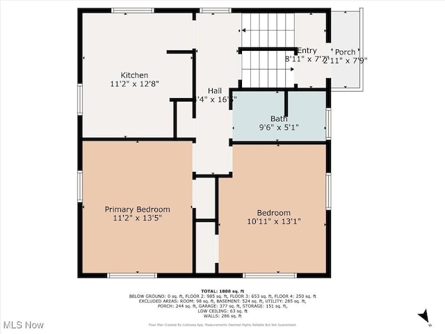 57 Charles Ave, Boardman, OH 44512 - view of floor plan / room layout