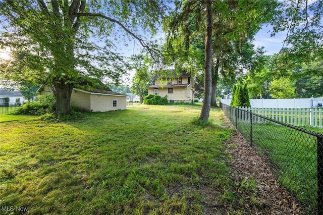 57 Charles Ave, Boardman, OH 44512 - view of fenced backyard