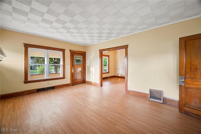 57 Charles Ave, Boardman, OH 44512 - unfurnished room with plenty of natural light and light wood-style flooring