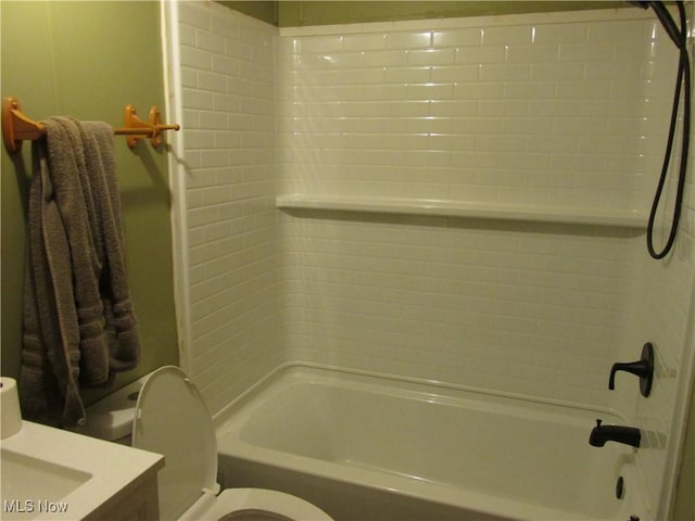 114 Quail Ln, Saint Marys, WV 26170 - bathroom with shower / tub combination and vanity