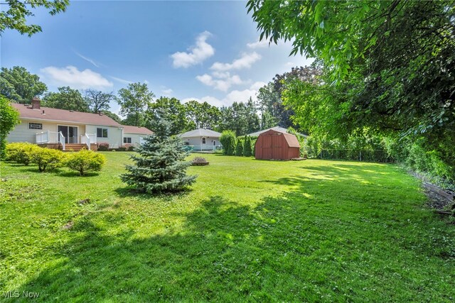 484 E 319th St, Willowick, OH 44095 - view of yard featuring an outbuilding