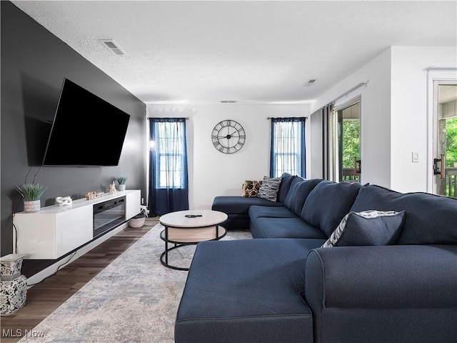 1217 W River Rd N Unit A3, Elyria, OH 44035 - living area featuring wood finished floors
