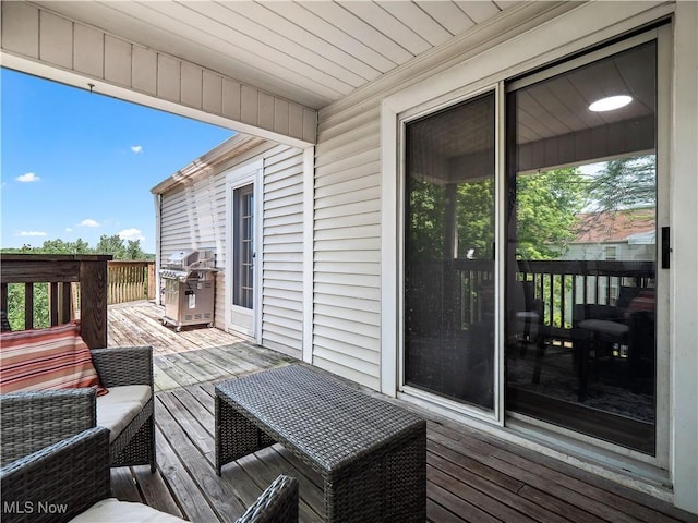 1217 W River Rd N Unit A3, Elyria, OH 44035 - deck with grilling area