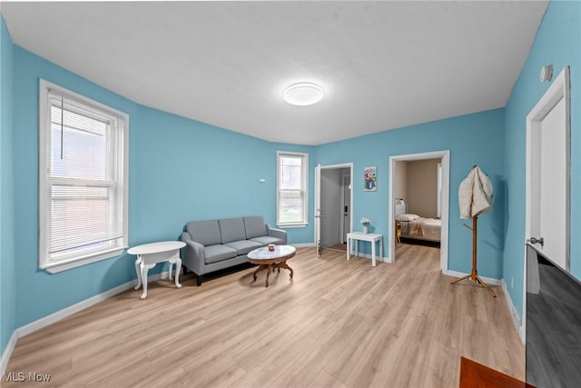 1411 E 47th St, Cleveland, OH 44103 - sitting room featuring light wood-type flooring