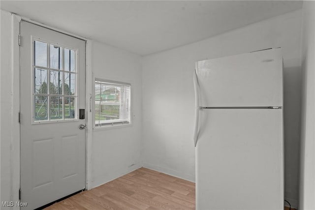 1411 E 47th St, Cleveland, OH 44103 - doorway featuring light wood-style floors