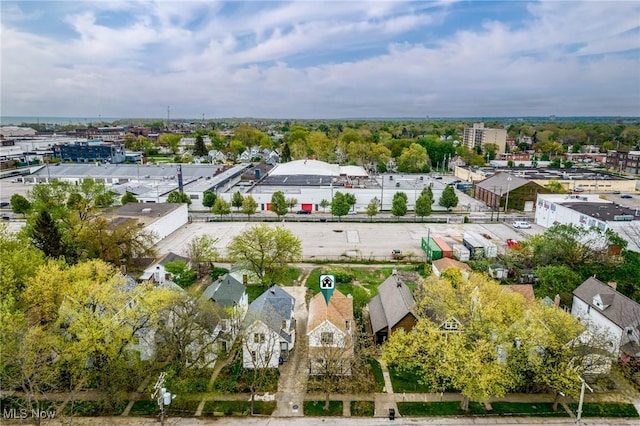 1411 E 47th St, Cleveland, OH 44103 - drone / aerial view