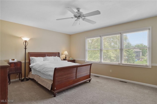 8883 Michaels Ln, Broadview Heights, OH 44147 - carpeted bedroom featuring baseboards and a ceiling fan