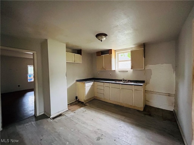 518 Jefferson Ave, Cambridge, OH 43725 - kitchen featuring a sink and light wood finished floors