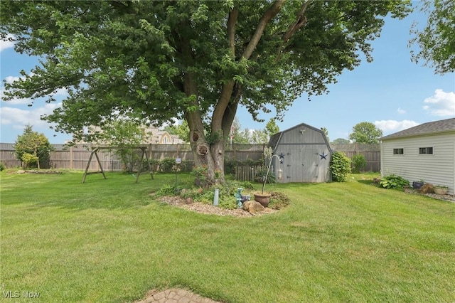 1318 Mirheath Dr, Huron, OH 44839 - fenced backyard with a shed