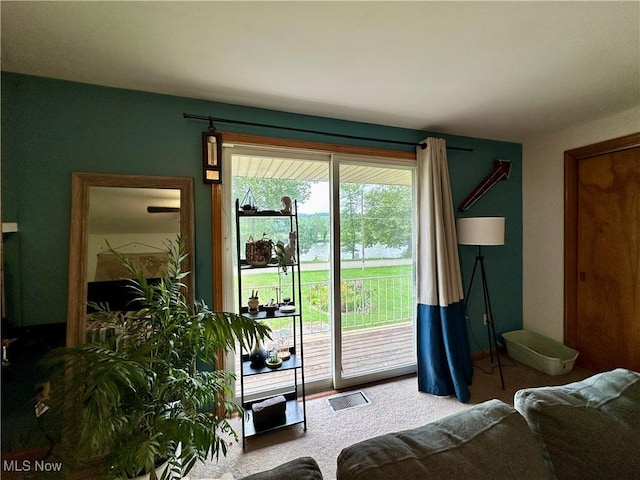 4145 Old River Rd, Philo, OH 43771 - bedroom featuring access to exterior