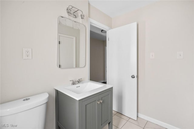 18112 Lomond Blvd, Shaker Heights, OH 44122 - half bath with vanity and tile patterned floors