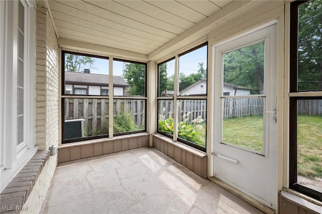 18112 Lomond Blvd, Shaker Heights, OH 44122 - view of unfurnished sunroom