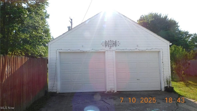 3233 Wilson Ave, Ashtabula, OH 44004 - view of detached garage