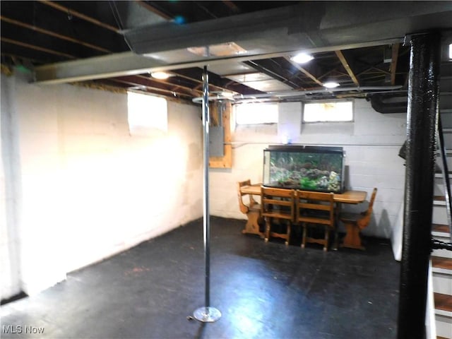 3233 Wilson Ave, Ashtabula, OH 44004 - basement featuring electric panel