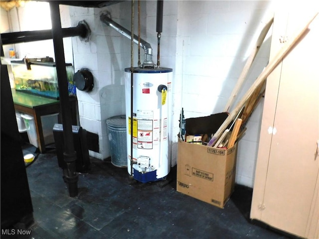 3233 Wilson Ave, Ashtabula, OH 44004 - utilities featuring gas water heater