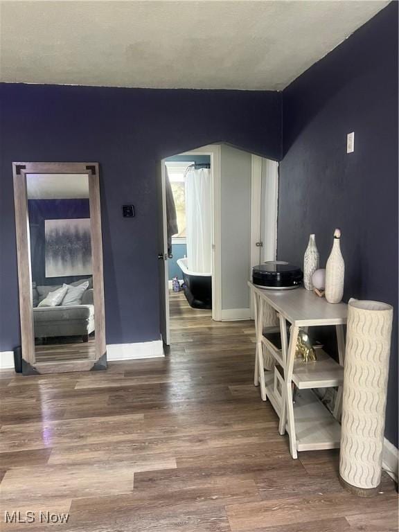 1540 Tanner Ave SW, Canton, OH 44706 - dining space with baseboards and wood finished floors