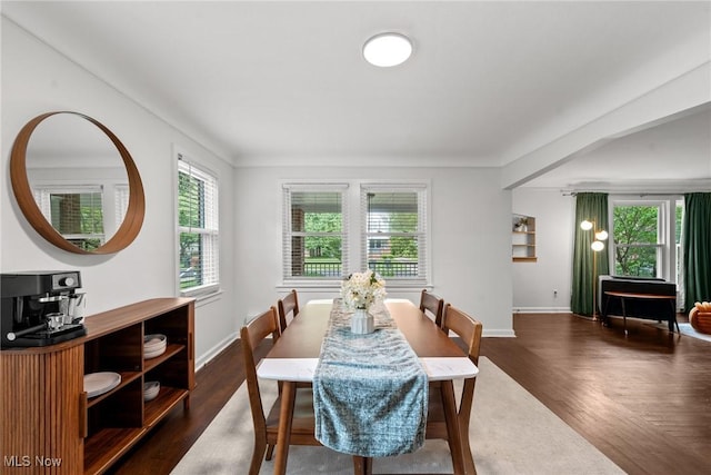 1361 Plainfield Rd, South Euclid, OH 44121 - dining room with baseboards and wood finished floors