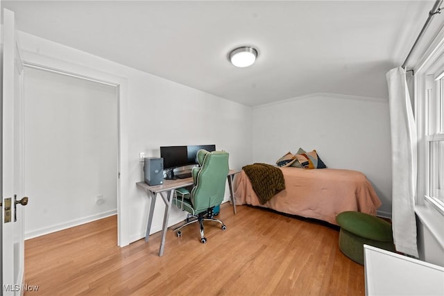 1361 Plainfield Rd, South Euclid, OH 44121 - bedroom featuring wood finished floors and a desk