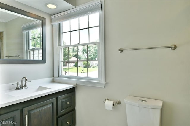 191 Maple Leaf Dr, Hubbard, OH 44425 - bathroom with vanity and crown molding
