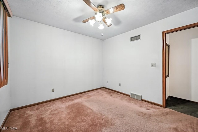 114 Corrin Cir, Cortland, OH 44410 - empty room with carpet floors and ceiling fan
