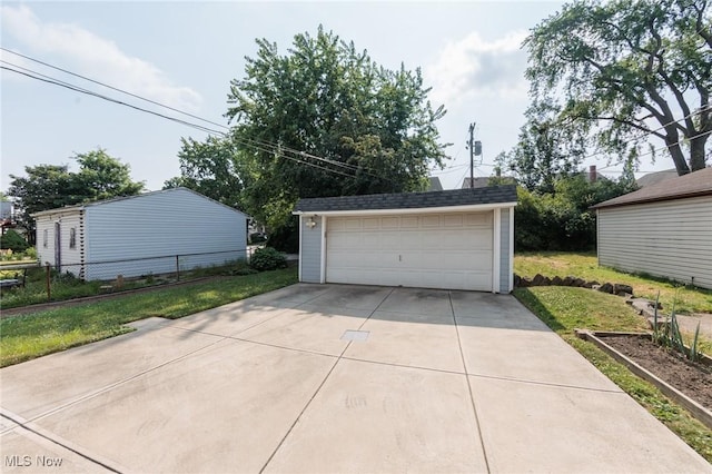3817 Washington Park Blvd, Newburgh Heights, OH 44105 - view of detached garage