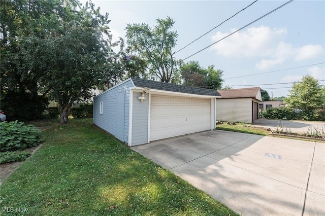 3817 Washington Park Blvd, Newburgh Heights, OH 44105 - view of detached garage
