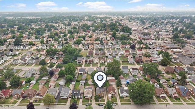 7604 Spring Garden Rd, Parma, OH 44129 - aerial view of property and surrounding area with nearby suburban area
