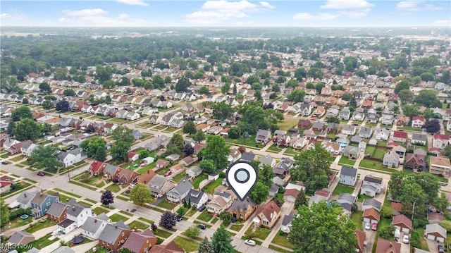 7604 Spring Garden Rd, Parma, OH 44129 - aerial view of property and surrounding area with nearby suburban area