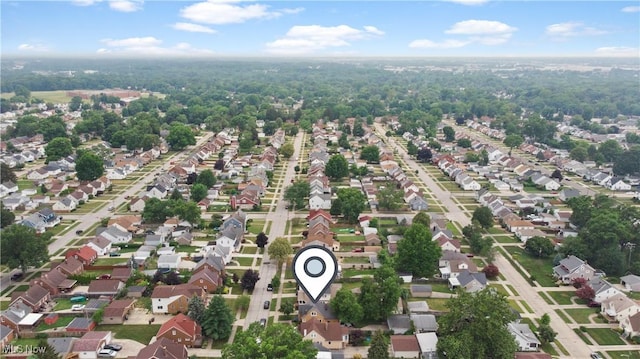 7604 Spring Garden Rd, Parma, OH 44129 - aerial perspective of suburban area