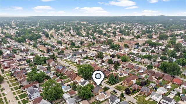 7604 Spring Garden Rd, Parma, OH 44129 - aerial view of property and surrounding area with nearby suburban area