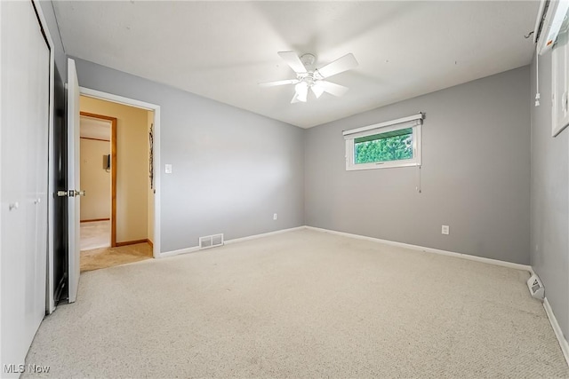 2640 Fleger Dr, Parma, OH 44134 - carpeted spare room with ceiling fan and baseboards