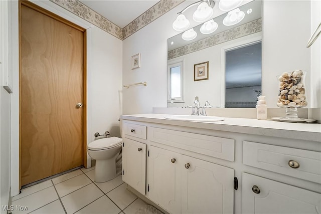 2640 Fleger Dr, Parma, OH 44134 - bathroom with vanity and tile patterned floors