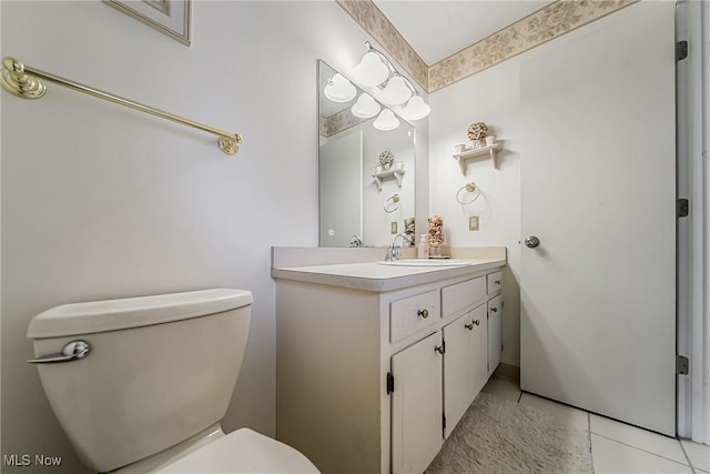 2640 Fleger Dr, Parma, OH 44134 - bathroom with vanity and tile patterned flooring
