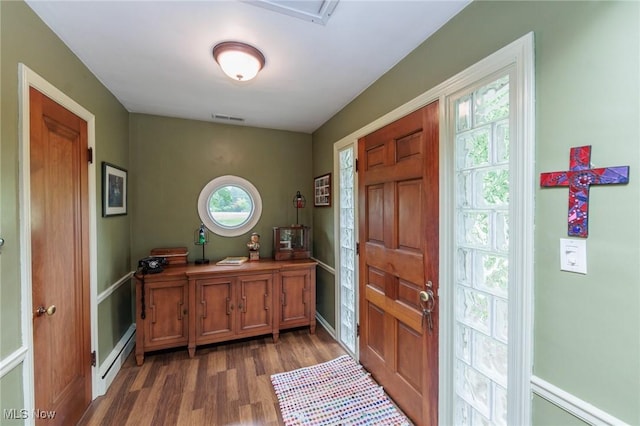 11756 Clarke Rd, Columbia Station, OH 44028 - entrance foyer featuring wood finished floors