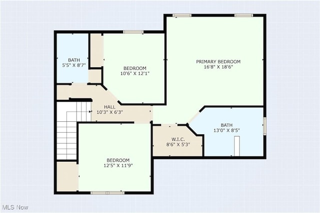 3100 Ravineview Cir, Stow, OH 44224 - view of room layout