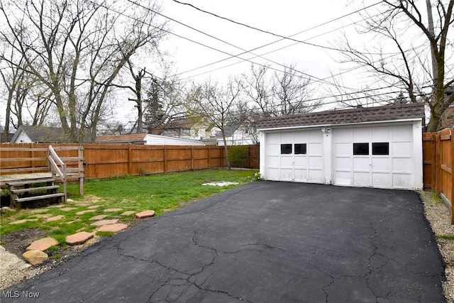 3921 Grosvenor Rd, South Euclid, OH 44118 - view of detached garage