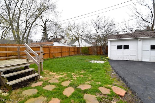 3921 Grosvenor Rd, South Euclid, OH 44118 - fenced backyard featuring an outdoor structure