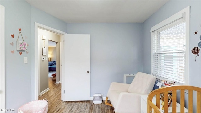 87 Holcomb Ave, Mogadore, OH 44260 - living area featuring wood finished floors and baseboards