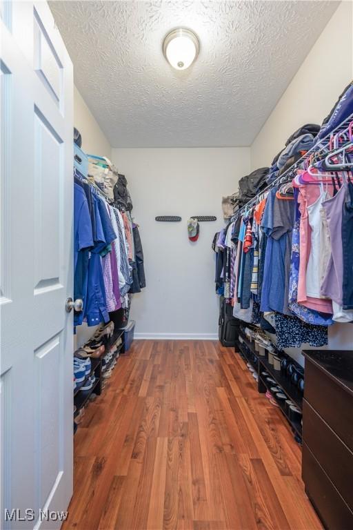 4504 Ledge Ct, Kent, OH 44240 - walk in closet featuring wood finished floors