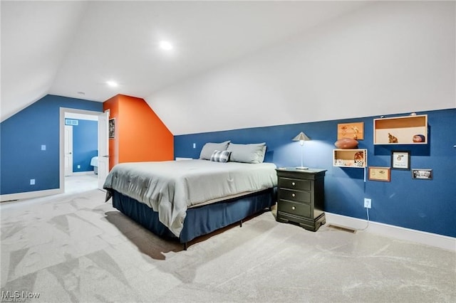 32305 Monaco Pl, Avon Lake, OH 44012 - bedroom featuring carpet and vaulted ceiling