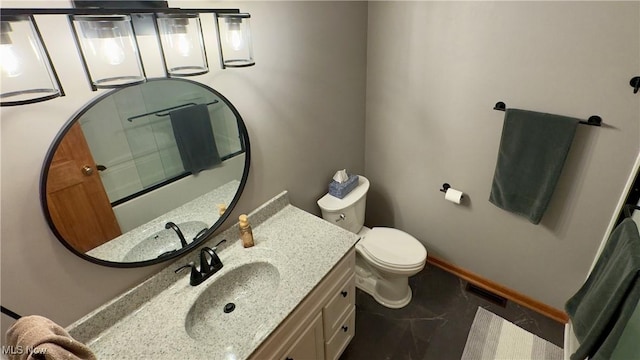 6190 3rd Ave, Kent, OH 44240 - bathroom with vanity and a shower