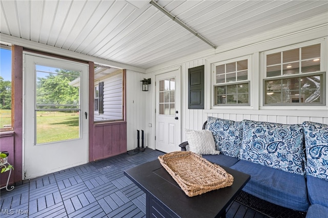 6062 Trask Rd, Thompson, OH 44086 - sunroom featuring plenty of natural light