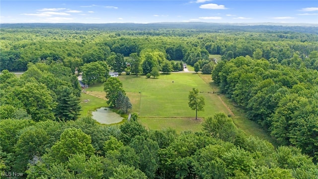 6062 Trask Rd, Thompson, OH 44086 - aerial view of property's location with a heavily wooded area and rural landscape