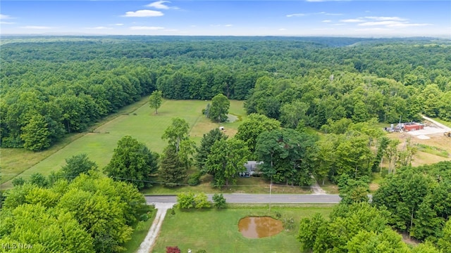 6062 Trask Rd, Thompson, OH 44086 - aerial view of a heavily wooded area