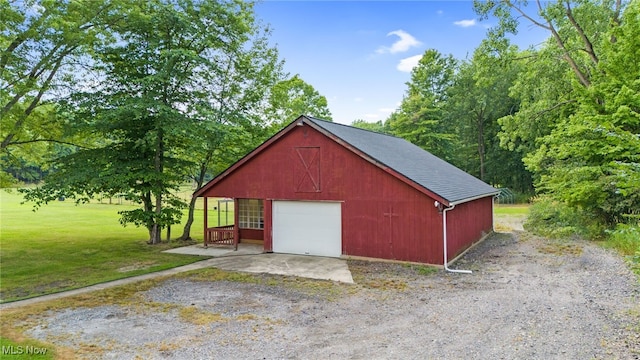 6062 Trask Rd, Thompson, OH 44086 - view of detached garage