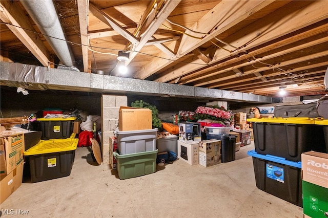 6062 Trask Rd, Thompson, OH 44086 - view of unfinished basement