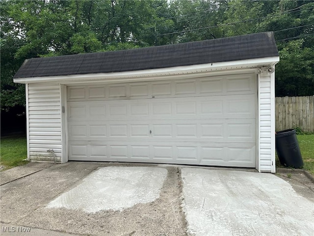 13698 Cedar, University Heights, OH 44118 - view of detached garage