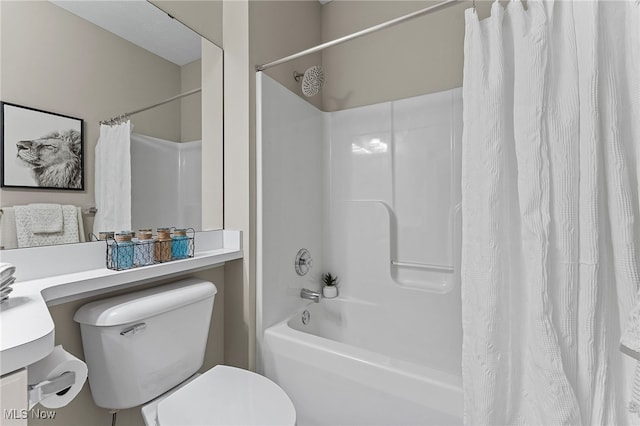 33972 Honeysuckle Ln, North Ridgeville, OH 44039 - bathroom with shower / tub combo with curtain and vanity