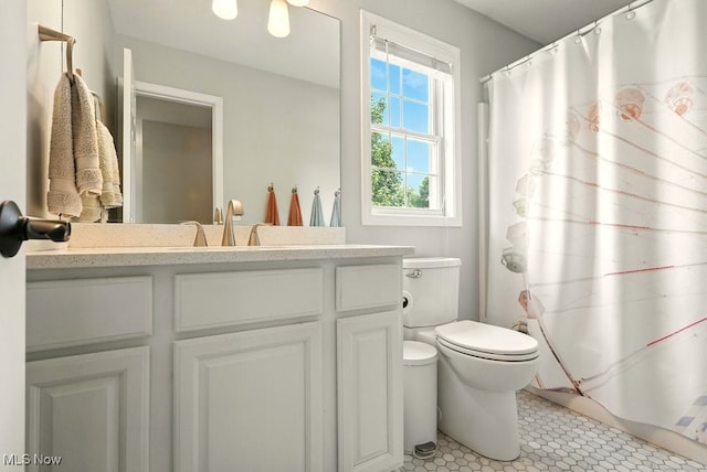 4020 Bishops Gate Cir, Stow, OH 44224 - full bath with vanity and a shower with curtain